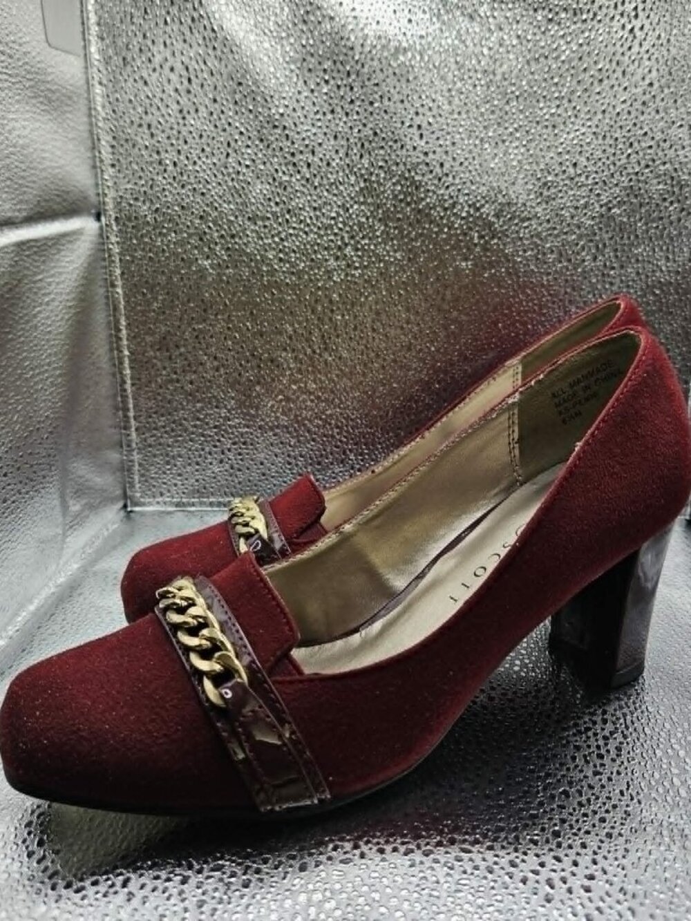 Wine color Pumps